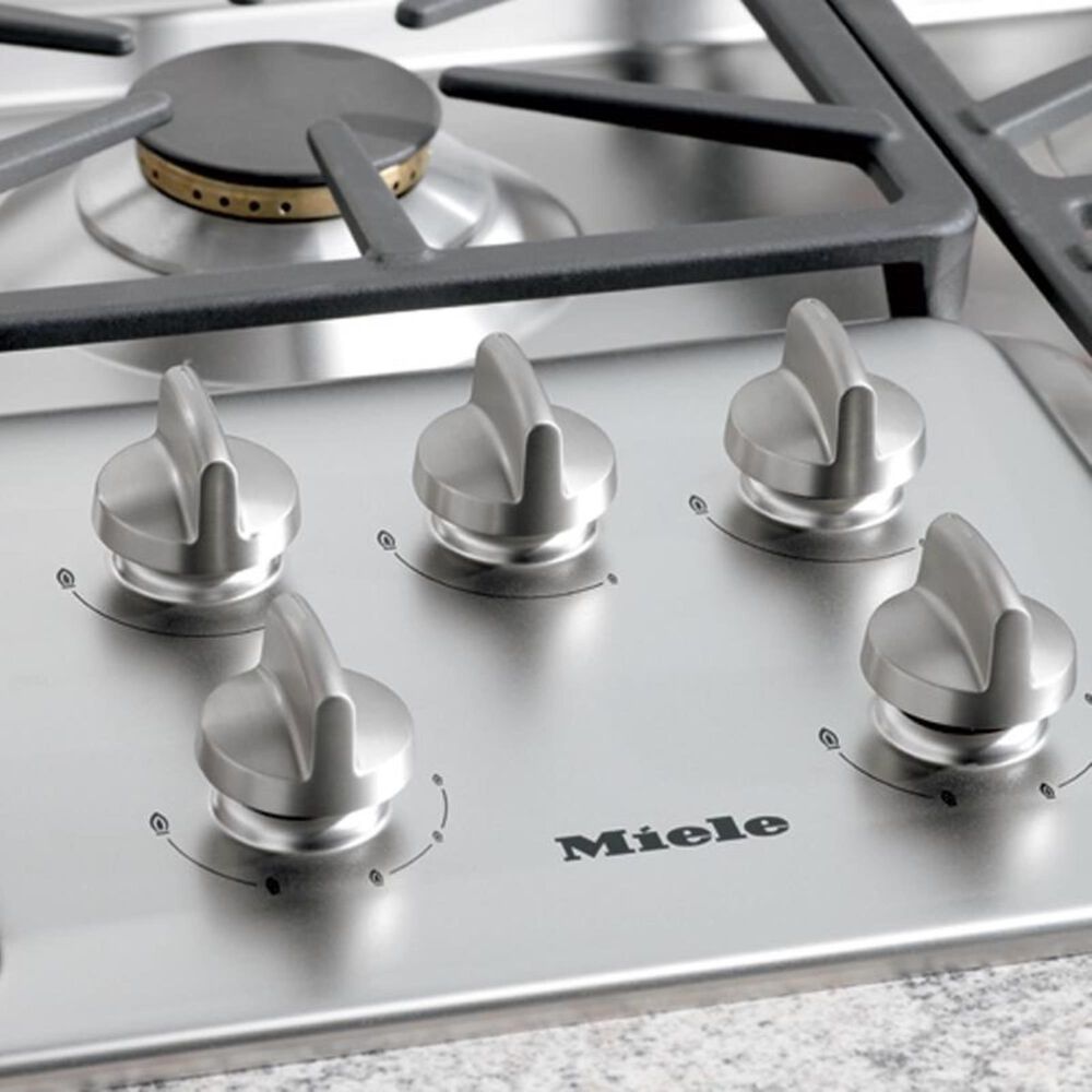 Miele 36&quot; Stainless Steel Gas Cooktop, , large