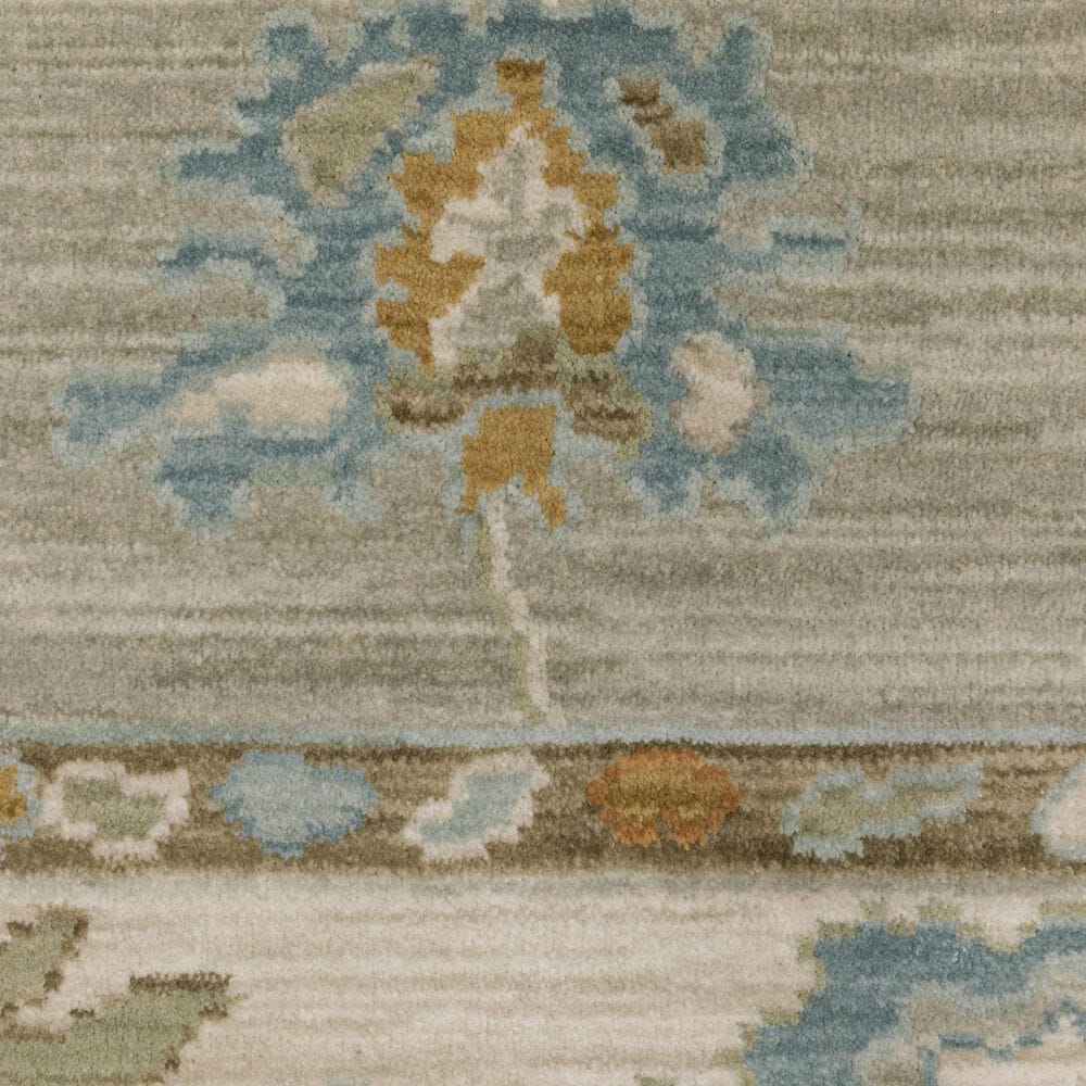 Oriental Weavers Maeve MAE11 Grey and Blue 2'3" x 7'6" Runner, , large