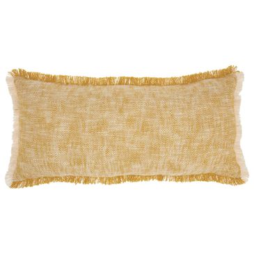 Nourison Life Styles 14" x 30" Pillow in Mustard, , large