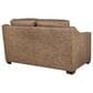 Hickorycraft Leather Stationary Loveseat in Winslow, , large