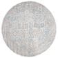 Safavieh Dream DRM408H 6"7" Round Grey and Blue Area Rug, , large