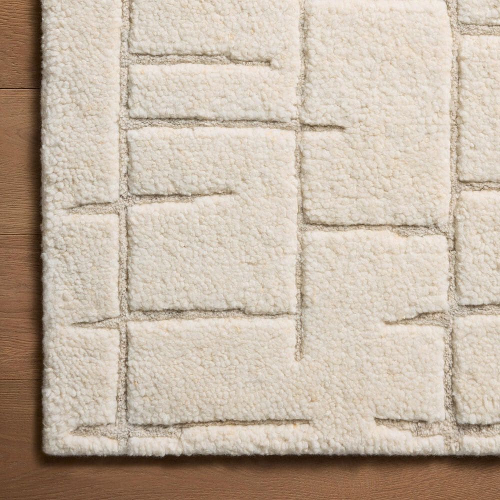 Loloi Octavia 11&#39;6&quot; x 15&#39; Ivory and Stone Area Rug, , large