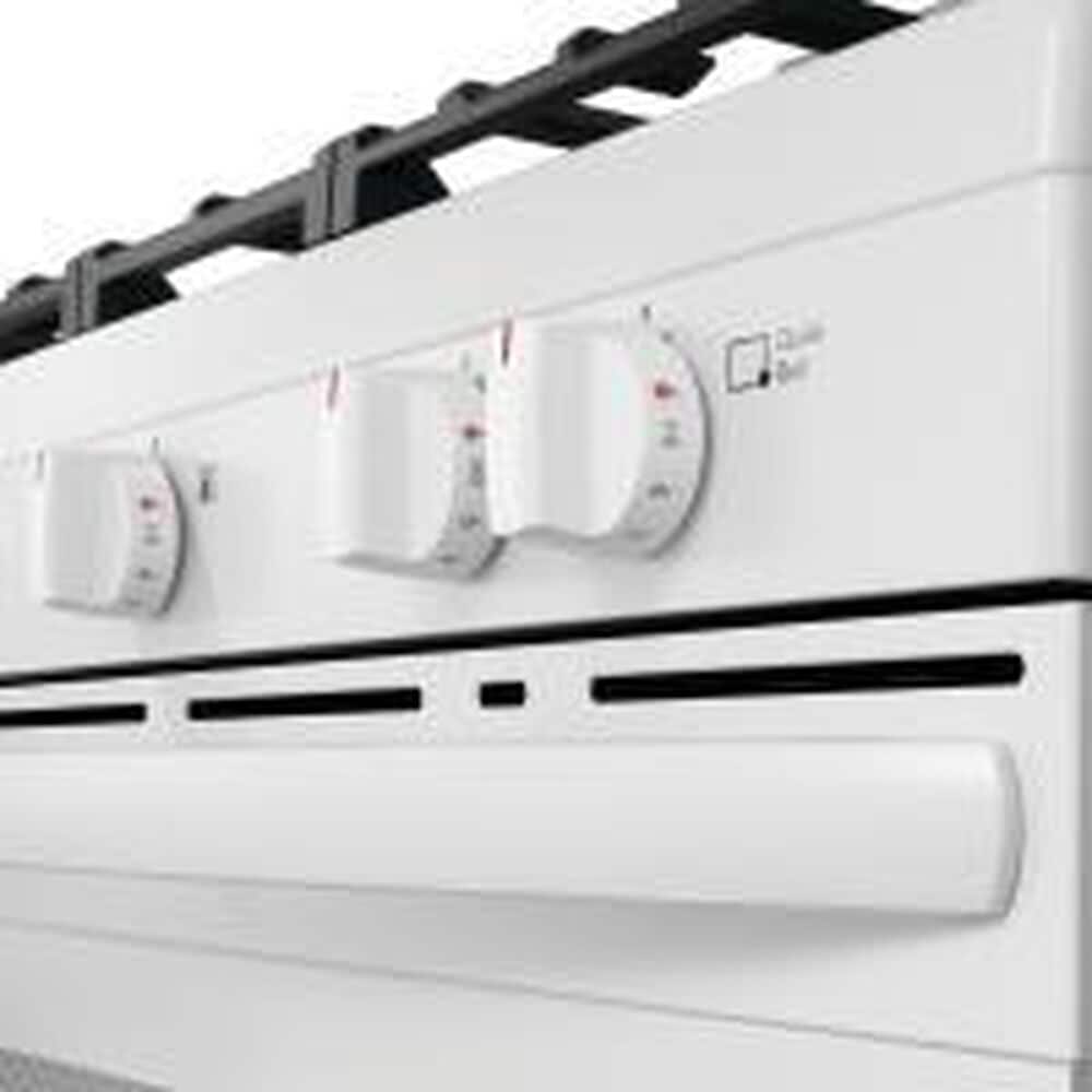 Frigidaire 30" Freestanding Natural Gas Range in White, , large