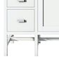 James Martin Vanities Addison 48" Single Bathroom Vanity in Glossy White with 3 cm Lime Delight Quartz Top and Rectangular Sink, , large