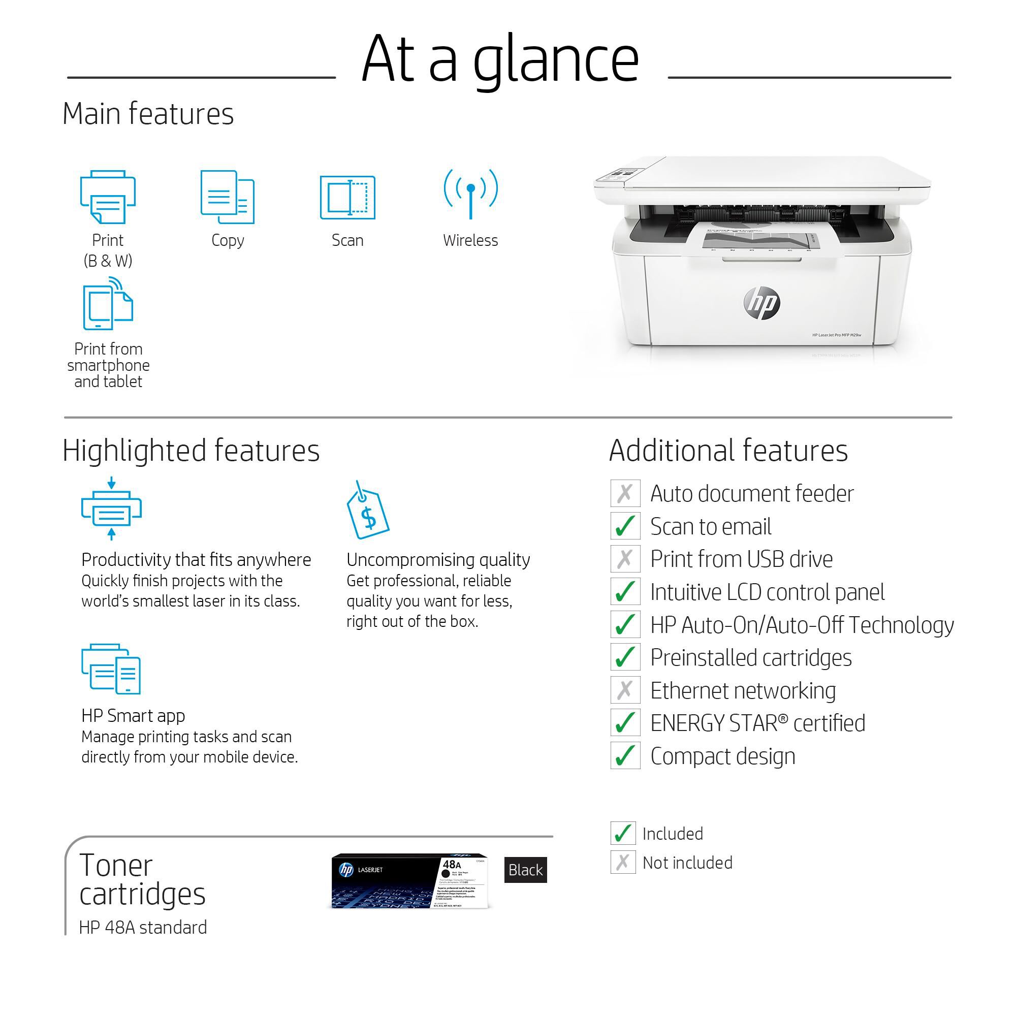 mfp m29w printer
