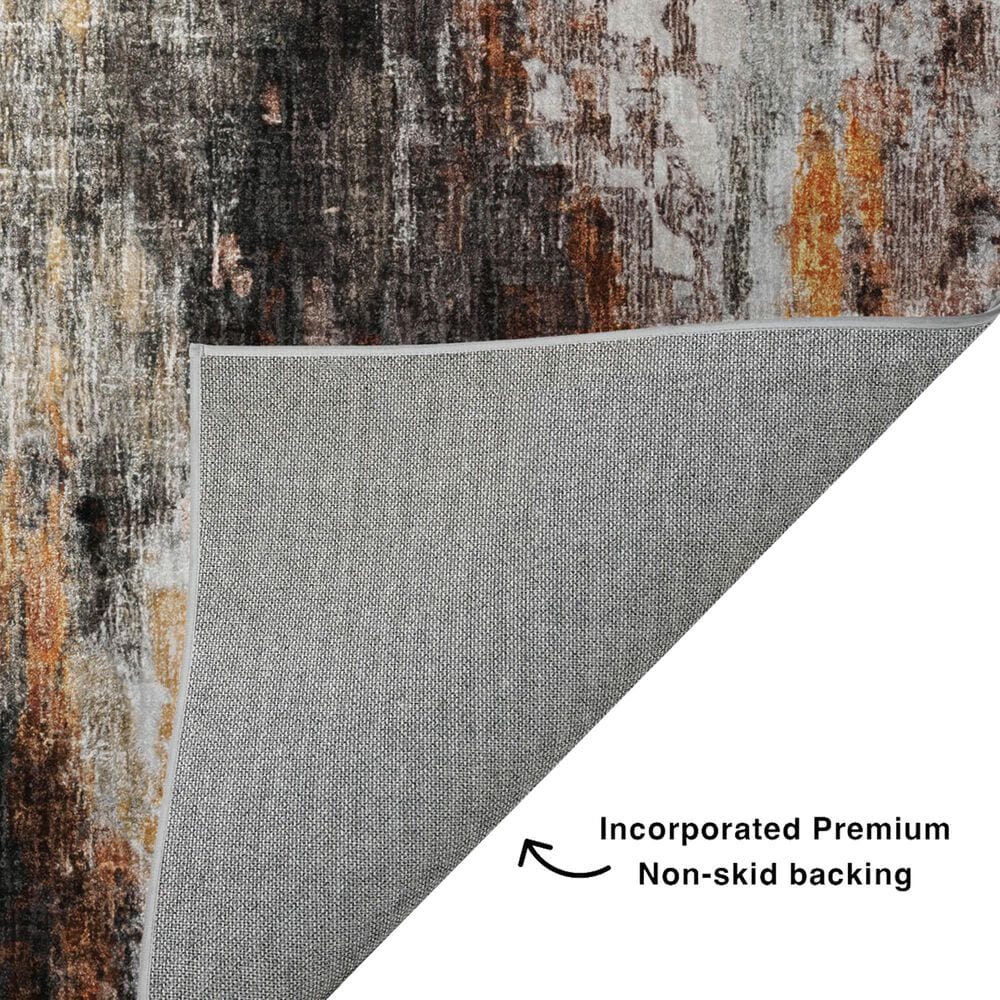 Dalyn Rug Company Boca BO10 Gray 2&#39;3&quot; x 7&#39;6&quot; Runner, , large