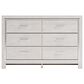 Ashley Altyra 4-Piece Queen Upholstered Bed Set in White, , large