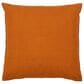 Surya Corduroy Quarters 20" x 20" Throw Pillow in Brick Red, , large
