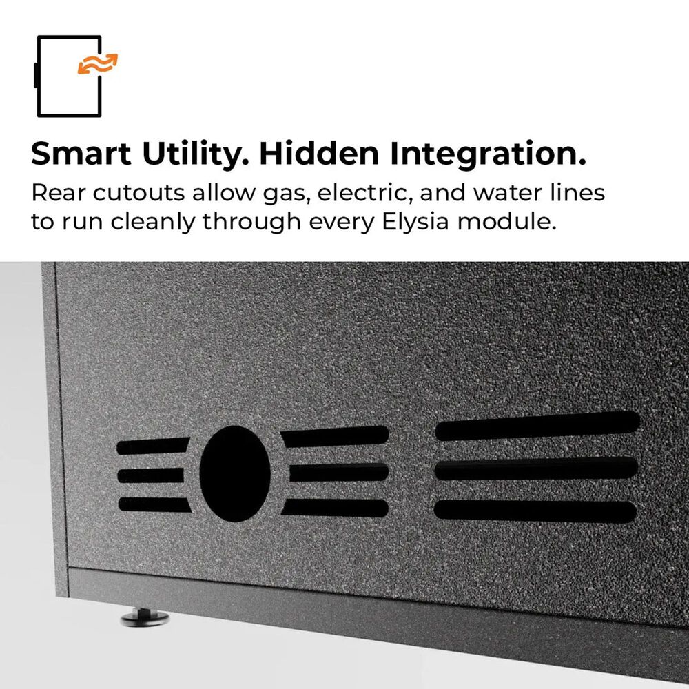 Fontana Forni Elysia Storage 90 Module in Black, , large