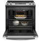 GE Appliances 30" Slide-In Electric Convection Range with No Preheat Air Fry in Stainless Steel, , large