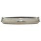 Maple and Jade Aluminum Decorative Bowl in Silver, , large