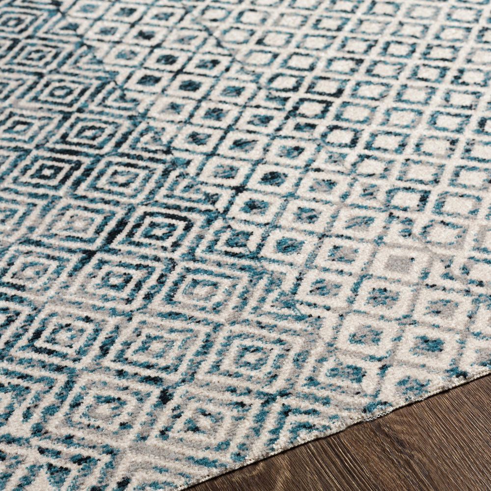 Surya Lavadora Southwestern 9&#39;3&quot; x 12&#39; Ink Blue, Blue, Gray and Light Gray Area Rug, , large