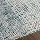 Surya Lavadora Southwestern 9"3" x 12" Ink Blue, Blue, Gray and Light Gray Area Rug, , large