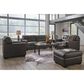Ashley Belziani Stationary Sofa in Storm, , large