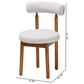 Baxton Studio Edric Side Chair in Walnut Brown (Set of 2), , large