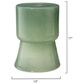 Splendor Living Upland Glass Garden Stool in Green, , large