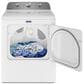 Maytag 4.7 Cu. Ft. Top Load Agitator Washer and 7.0 Cu. Ft. Top Load Electric Wrinkle Prevent Dryer in White, , large