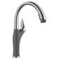 Blanco Artona Pull-Down Kitchen Faucet 1.5 GPM in PVD Steel and Cinder, , large