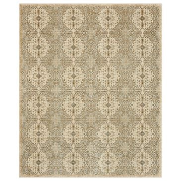 Karastan Divina Gloriana 8" x 10" Cream Area Rug, , large