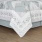 Royal Court Bungalow 4-Piece Full Comforter Set in Spa, , large