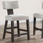 Steve Silver Oakley Counter Stool in Charcoal Brown, , large