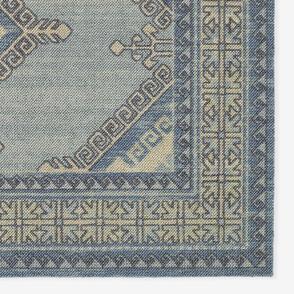 Momeni Anatolia Southwestern 2&#39; x 3&#39; Blue Area Rug, , large