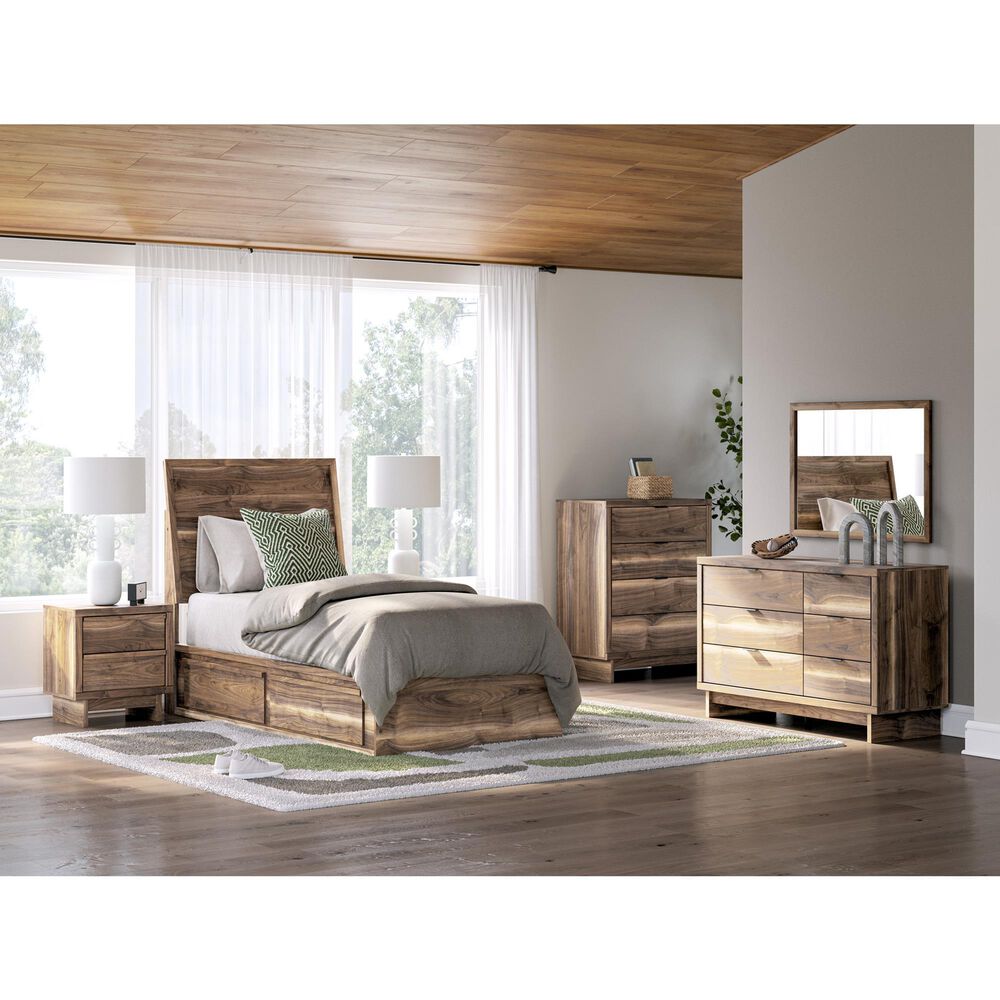 Ashley Chirason 2-Drawer Nightstand in Brown, , large