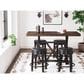 Ashley Valebeck Swivel Counter Stool in Antiqued Black, , large