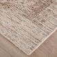 Feizy Loralai Taupe and Plum 5" x 8" Area Rug, , large