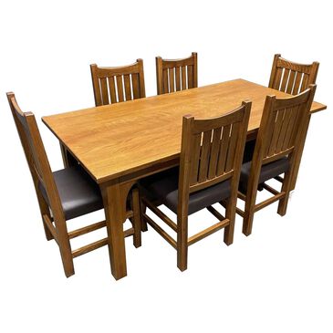 Crafters & Weavers 7-Piece Dining Set in Michael"s Cherry, , large