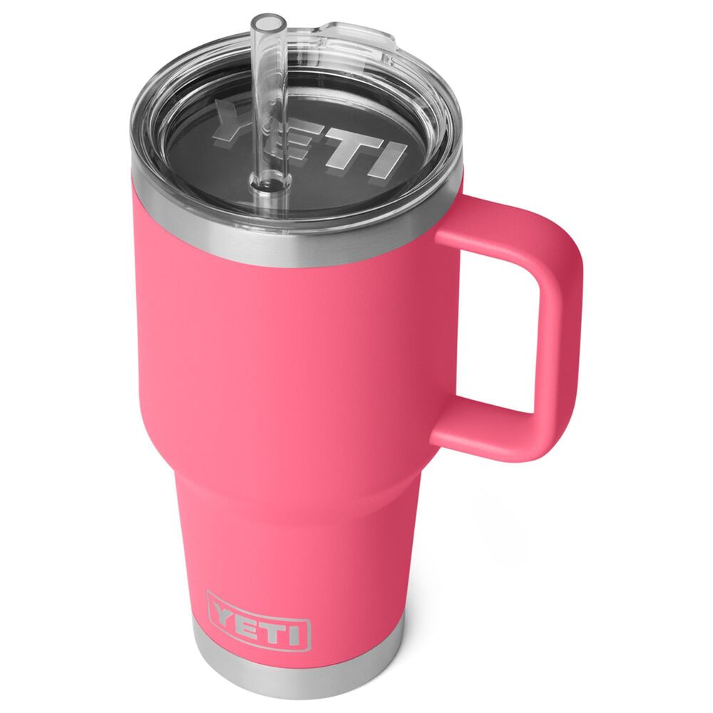 YETI Rambler 35 Oz Straw Mug with Straw Lid in Tropical Pink, , large