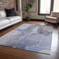 Dalyn Rug Company Ravenna RN12 10" x 14" Blue Area Rug, , large