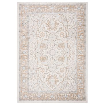 Safavieh Isabella ISA936A 4" x 6" Cream and Beige Area Rug, , large