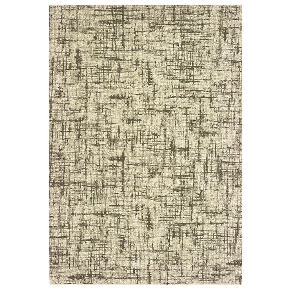 Oriental Weavers Richmond 802J3 1"10" x 3" Ivory and Brown Area Rug, , large