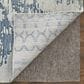 Feizy Zarah 8" x 10" Light Blue Area Rug, , large