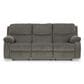 Ashley Scranto Manual Reclining Sofa in Brindle, , large