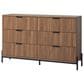 Walker Edison Paris 6-Drawer Dresser in Mocha, , large