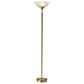 Adesso Metropolis Torchiere in Antique Brass, , large
