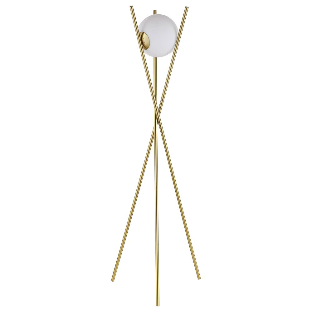 Pacific Landing Yamileth Floor Lamp in Gold, , large