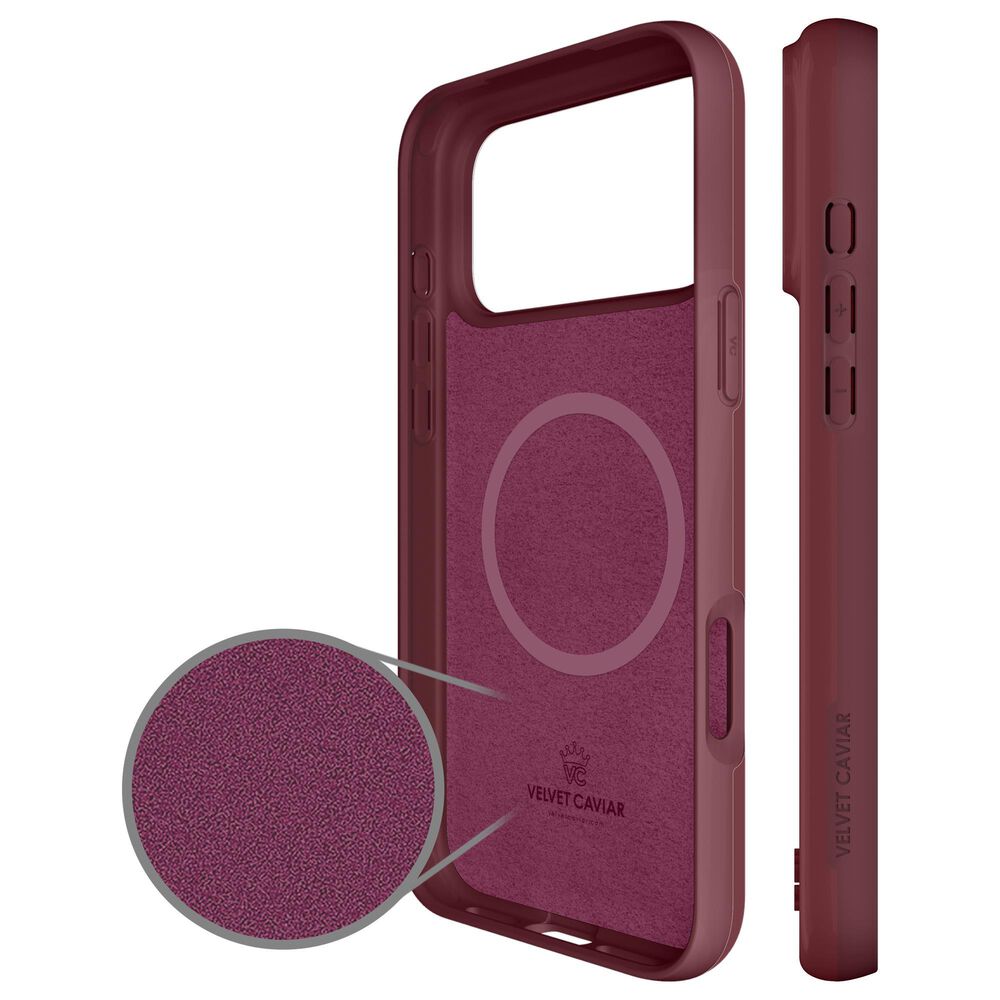 Velvet Caviar MagSafe Case for iPhone 18 Pro Max/17 Pro Max in Burgundy 1990, , large