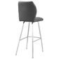 Blue River Tandy 30" Barstool in Gray and Stainless Steel, , large