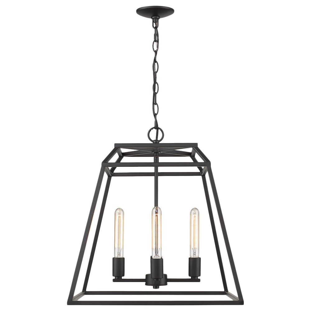 Golden Lighting Amara 4-Light Pendant in Matte Black, , large