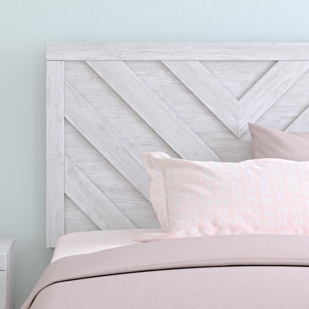 Ashley Cayboni Full Panel Bed in Whitewash, , large
