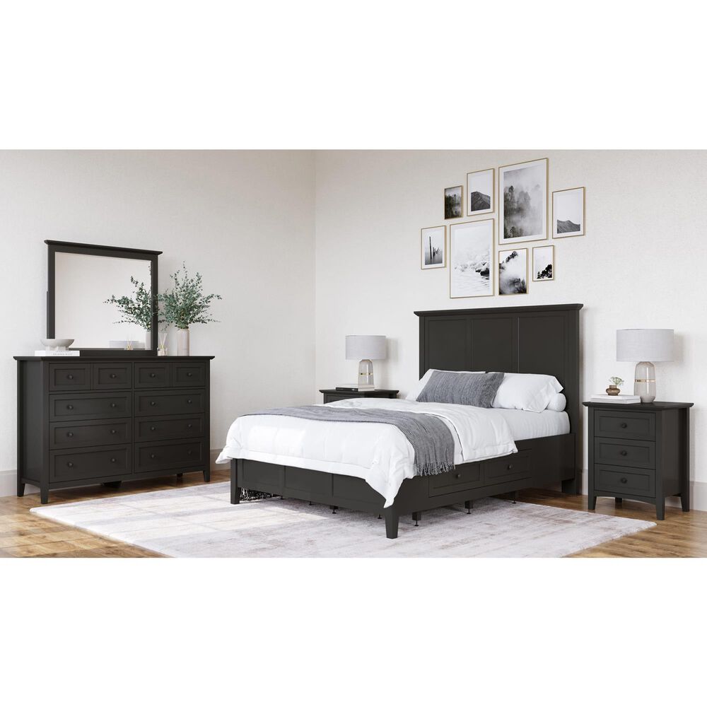 Urban Home Grace 4-Piece Queen Bedroom Set in Raven, , large
