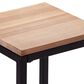 Southern Enterprises Berinsly 3-Piece Expandable Freestanding Kitchen Island Set in Black and Natural, , large
