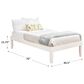 Linden Boulevard Portix Twin Platform Bed in White, , large