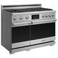 Thor Kitchen X Series 48" Professional Freestanding Dual Fuel Range in Stainless Steel, , large