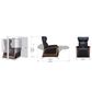 Svago Motion Mastery X1 Power Reclining Lounge Chair with Heat and Massage in Modern Gray, , large