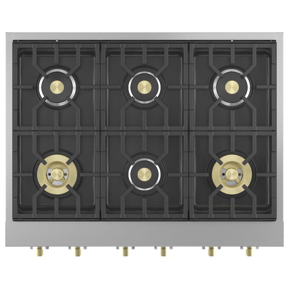 Monogram 36&quot; Professional Gas Rangetop with 6 Burners in Stainless Steel, , large