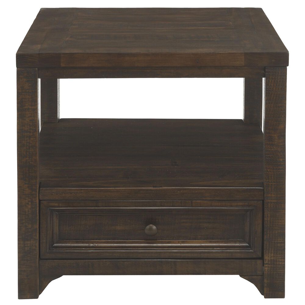 Forma &amp; Co Lisbon End Table in Dark Mocha, , large